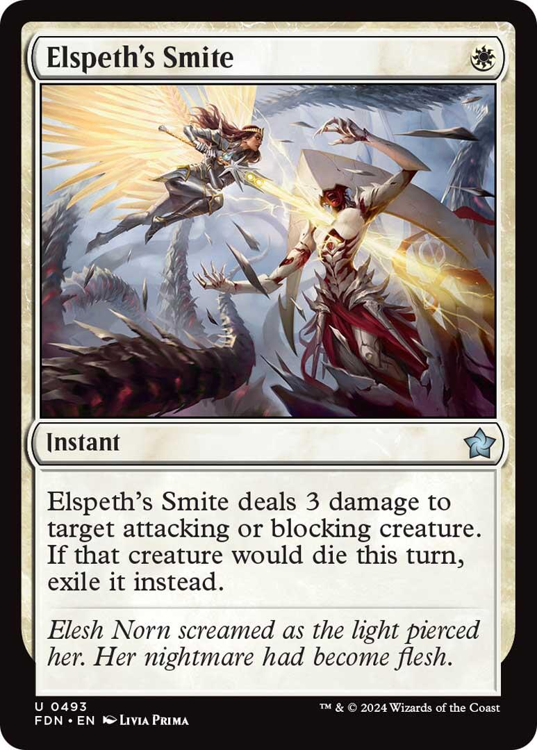 Elspeth's Smite [Foundations] - Magic: The Gathering - Card Brawlers | Quebec | Canada |