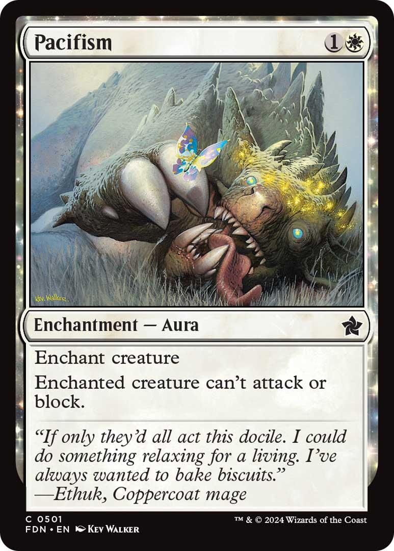 Pacifism [Foundations] - Magic: The Gathering - Card Brawlers | Quebec | Canada |