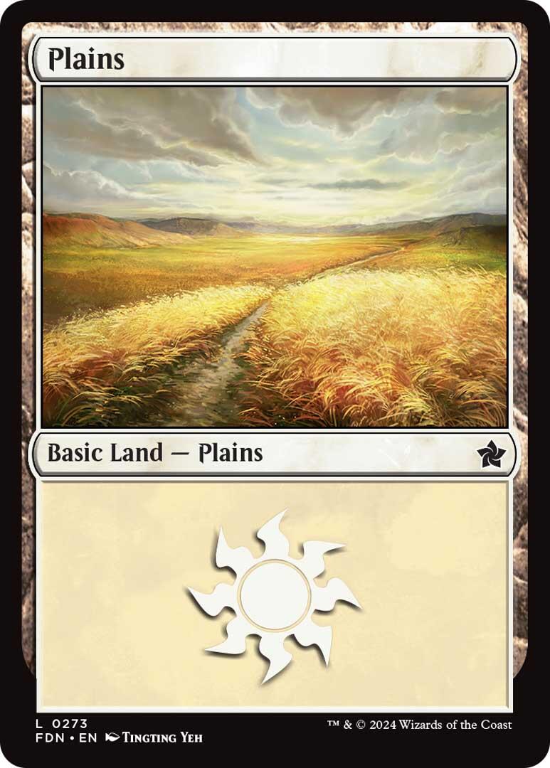 Plains (0273) [Foundations] - Magic: The Gathering - Card Brawlers | Quebec | Canada |