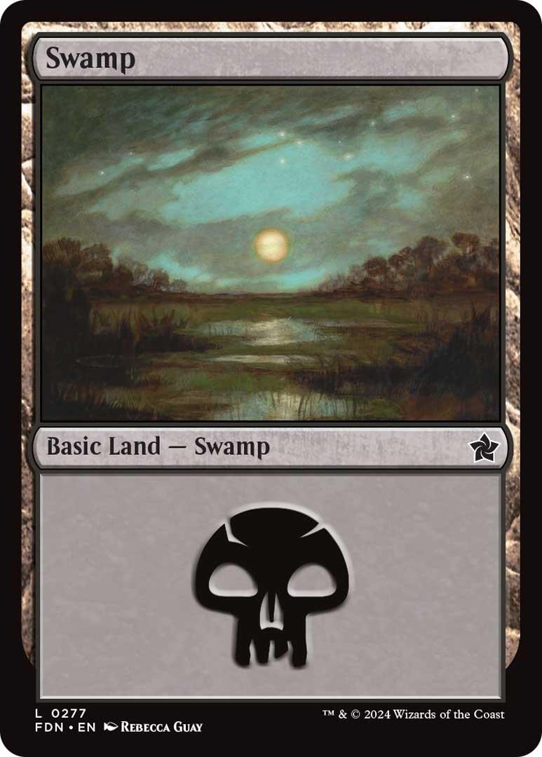 Swamp (0277) [Foundations] - Magic: The Gathering - Card Brawlers | Quebec | Canada |