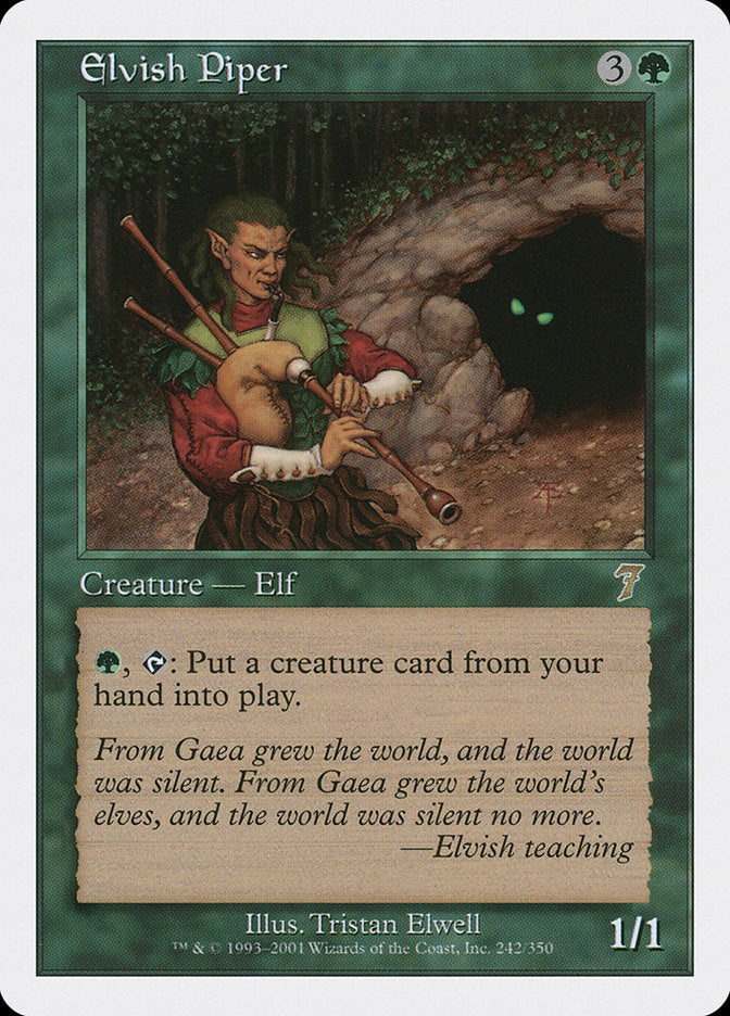 Elvish Piper [Seventh Edition] - Magic: The Gathering - Card Brawlers | Quebec | Canada |