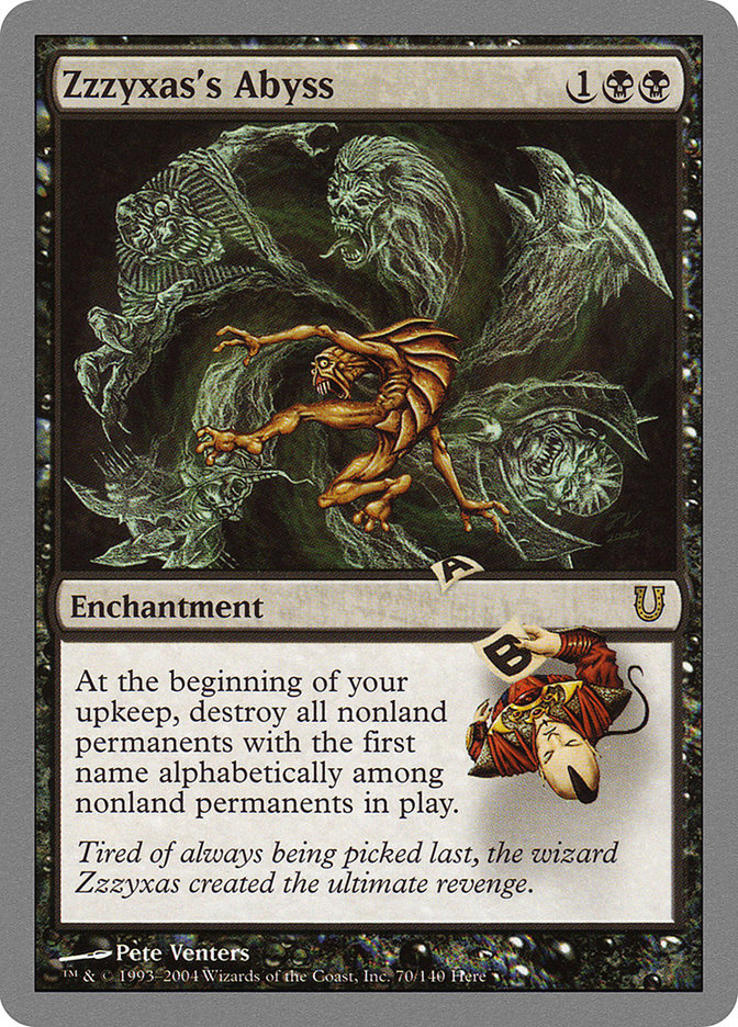 Zzzyxas's Abyss [Unhinged] - Magic: The Gathering - Card Brawlers | Quebec | Canada |
