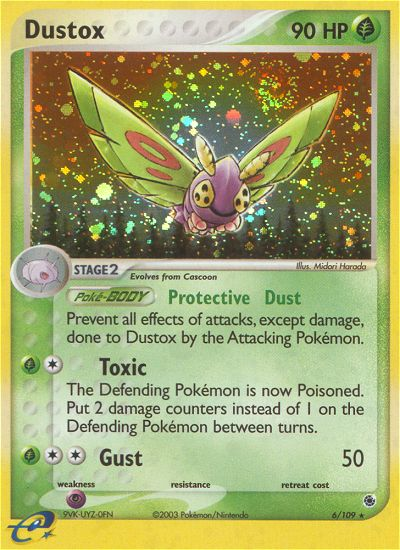Dustox (6/109) [EX: Ruby & Sapphire] - Pokémon - Card Brawlers | Quebec | Canada |