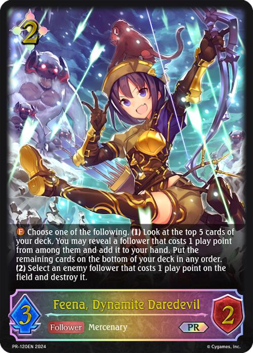 Feena, Dynamite Daredevil (PR-120EN) [Promotional Cards] - Bushiroad - Card Brawlers | Quebec | Canada |