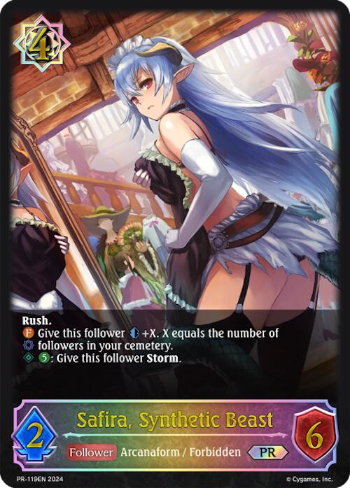 Safira, Synthetic Beast (PR-119EN) [Promotional Cards] - Bushiroad - Card Brawlers | Quebec | Canada |