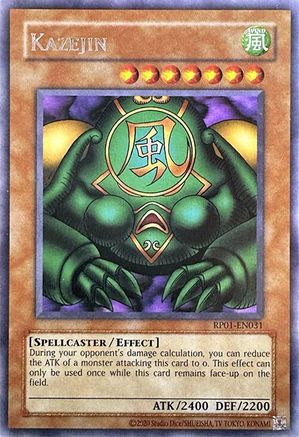 Kazejin [RP01-EN031] Rare - Yu-Gi-Oh! - Card Brawlers | Quebec | Canada |