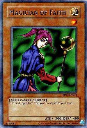 Magician of Faith [RP01-EN033] Rare - Yu-Gi-Oh! - Card Brawlers | Quebec | Canada |