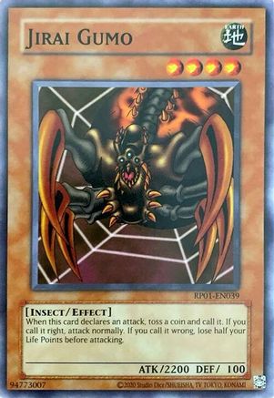 Jirai Gumo [RP01-EN039] Common - Yu-Gi-Oh! - Card Brawlers | Quebec | Canada |