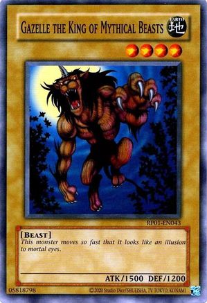 Gazelle the King of Mythical Beasts [RP01-EN043] Common - Yu-Gi-Oh! - Card Brawlers | Quebec | Canada |