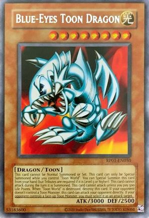 Blue-Eyes Toon Dragon [RP01-EN050] Rare - Yu-Gi-Oh! - Card Brawlers | Quebec | Canada |