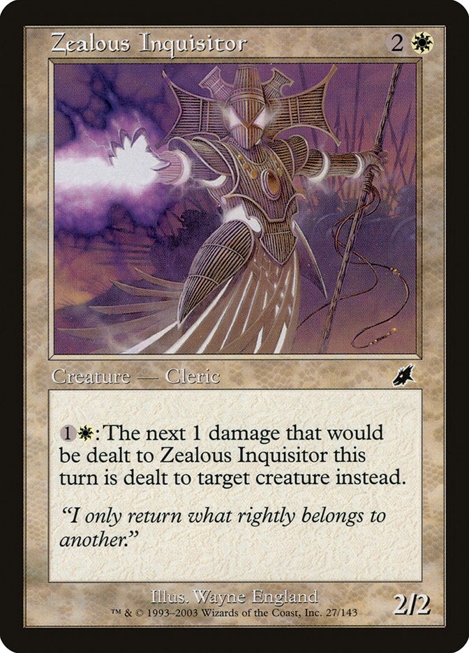 Zealous Inquisitor [Scourge] - Magic: The Gathering - Card Brawlers | Quebec | Canada |