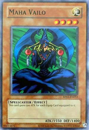 Maha Vailo [RP01-EN053] Common - Yu-Gi-Oh! - Card Brawlers | Quebec | Canada |