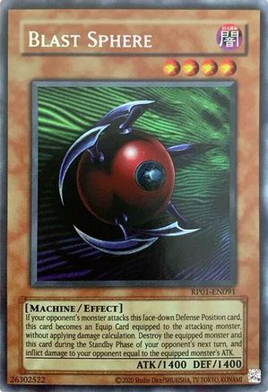 Blast Sphere [RP01-EN091] Secret Rare - Yu-Gi-Oh! - Card Brawlers | Quebec | Canada |