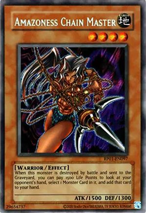 Amazoness Chain Master [RP01-EN097] Secret Rare - Yu-Gi-Oh! - Card Brawlers | Quebec | Canada |