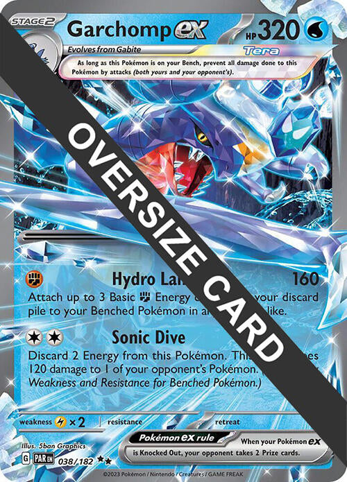 Garchomp ex (038) (Jumbo Card) [Scarlet & Violet: Black Star Promos] - Pokémon - Card Brawlers | Quebec | Canada |