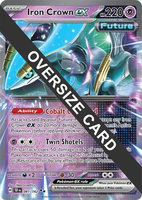 Iron Crown ex (081) (Jumbo Card) [Scarlet & Violet: Black Star Promos] - Pokémon - Card Brawlers | Quebec | Canada |