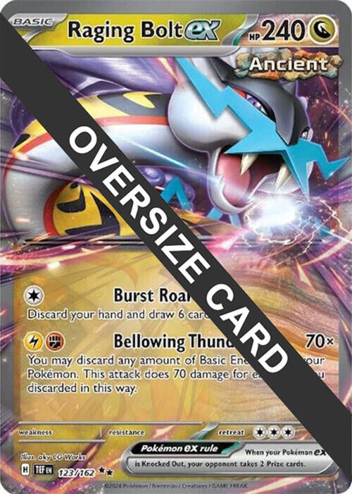 Raging Bolt ex (123) (Jumbo Card) [Scarlet & Violet: Black Star Promos] - Pokémon - Card Brawlers | Quebec | Canada |
