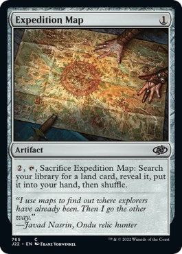 Expedition Map [Jumpstart 2022] - Magic: The Gathering - Card Brawlers | Quebec | Canada |