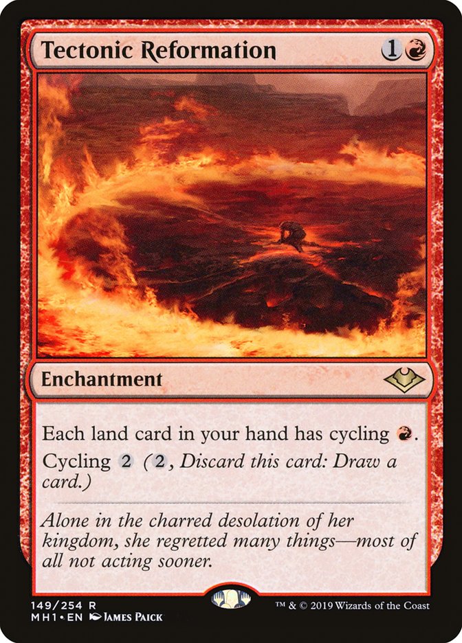 Tectonic Reformation [Modern Horizons] - Magic: The Gathering - Card Brawlers | Quebec | Canada |