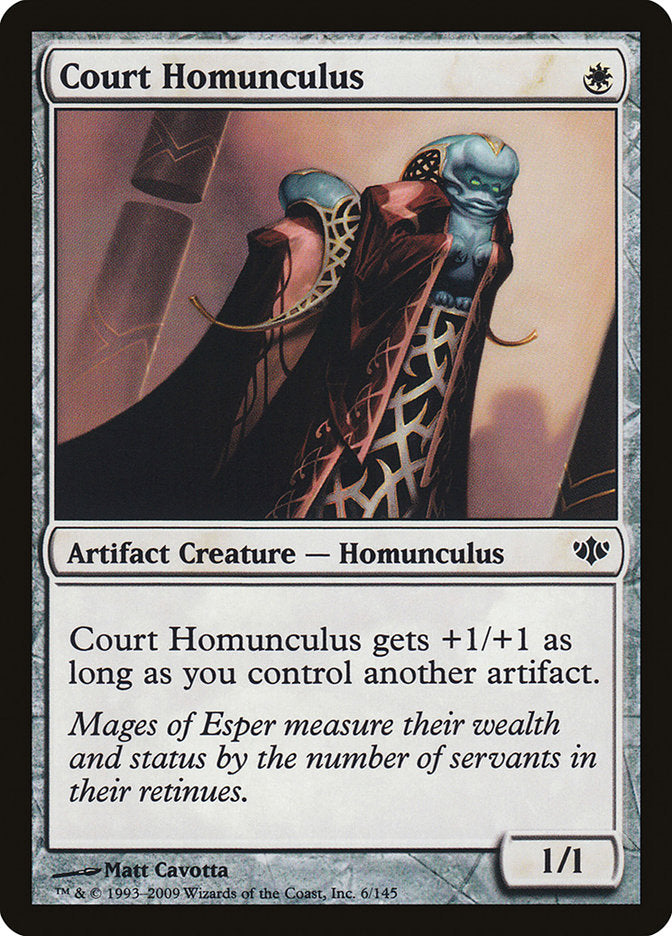 Court Homunculus [Conflux] - Magic: The Gathering - Card Brawlers | Quebec | Canada |