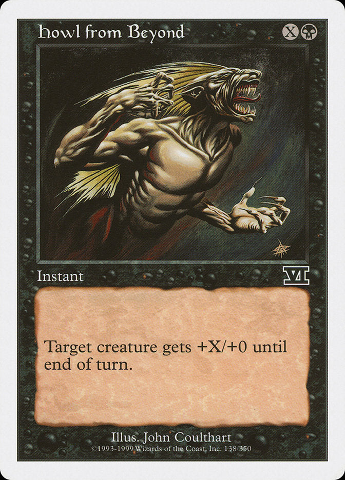 Howl from Beyond [Classic Sixth Edition] - Magic: The Gathering - Card Brawlers | Quebec | Canada |