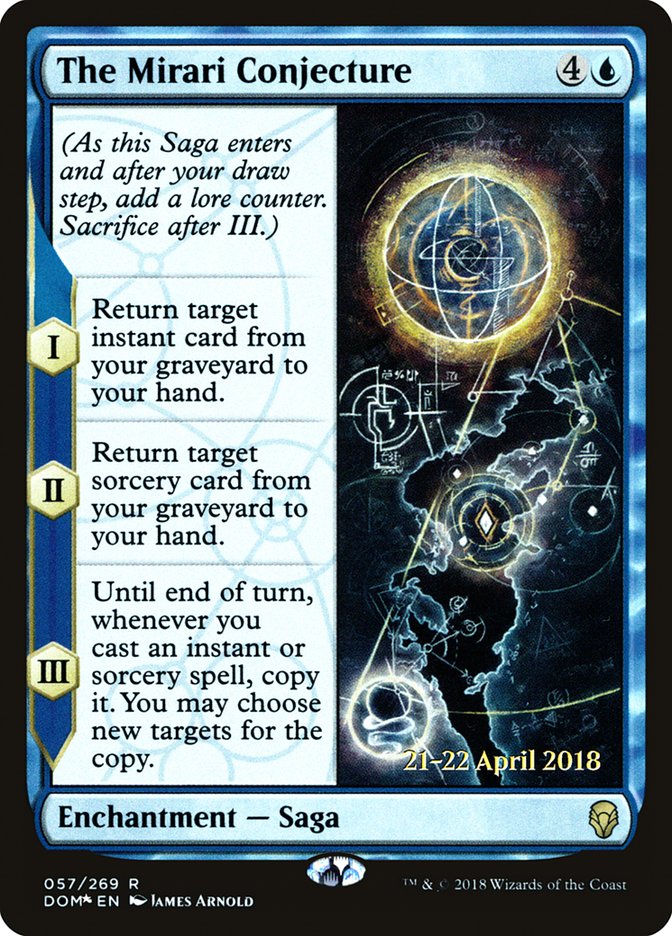 The Mirari Conjecture [Dominaria Prerelease Promos] - Magic: The Gathering - Card Brawlers | Quebec | Canada |