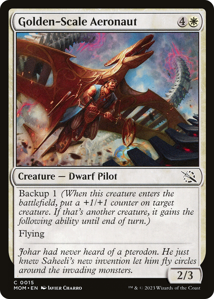 Golden-Scale Aeronaut [March of the Machine] - Magic: The Gathering - Card Brawlers | Quebec | Canada |