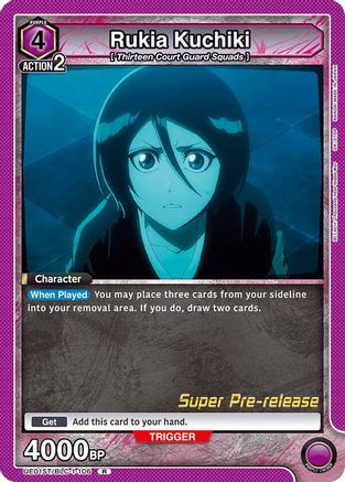 Rukia Kuchiki (UE01ST/BLC-1-106) - UE01ST BLEACH ThousandYear Blood War Super PreRelease Starter Deck