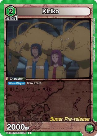 Kiriko (UE02ST/HTR-1-070) - UE02ST HUNTER X HUNTER Super PreRelease Starter Deck - UE02ST: HUNTER X HUNTER Super Pre-Release Starter Deck - Card Brawlers | Quebec | Canada |
