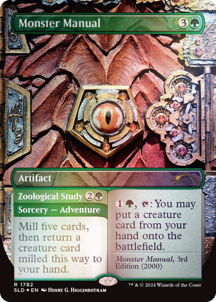 Monster Manual (Rainbow Foil) [Secret Lair Drop Series] - Magic: The Gathering - Card Brawlers | Quebec | Canada |