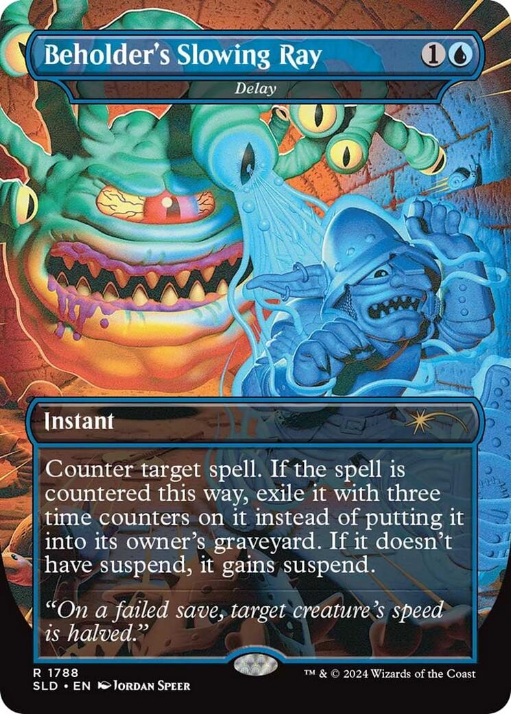 Beholder's Slowing Ray - Delay [Secret Lair Drop Series] - Magic: The Gathering - Card Brawlers | Quebec | Canada |