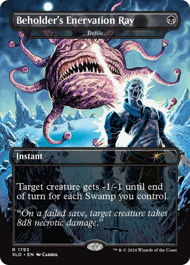 Beholder's Enervation Ray - Defile [Secret Lair Drop Series] - Magic: The Gathering - Card Brawlers | Quebec | Canada |