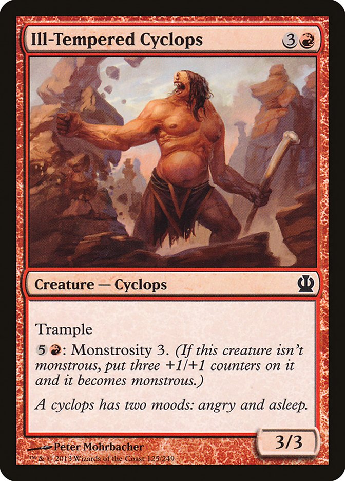 Ill-Tempered Cyclops [Theros] - Magic: The Gathering - Card Brawlers | Quebec | Canada |