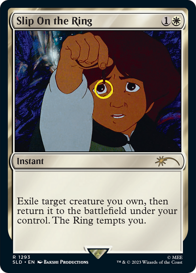 Slip on the Ring [Secret Lair Drop Series] - Magic: The Gathering - Card Brawlers | Quebec | Canada |
