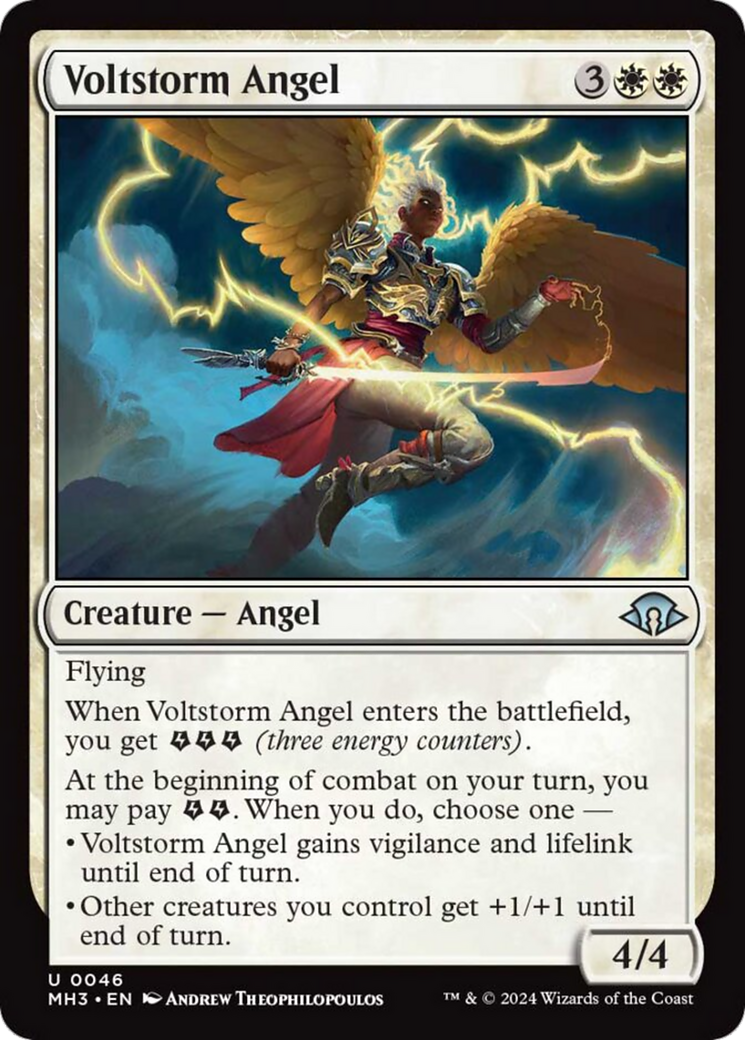 Voltstorm Angel [Modern Horizons 3] - Magic: The Gathering - Card Brawlers | Quebec | Canada |