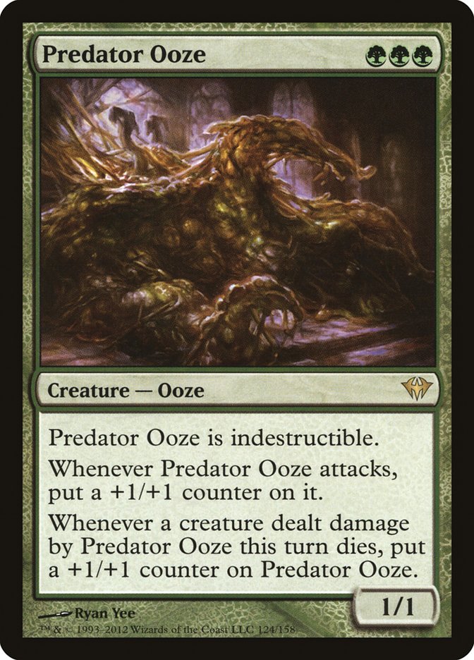Predator Ooze [Dark Ascension] - Magic: The Gathering - Card Brawlers | Quebec | Canada |