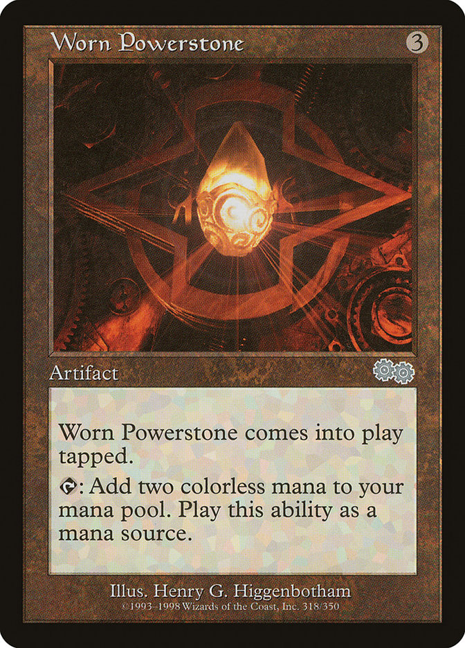 Worn Powerstone [Urza's Saga] - Magic: The Gathering - Card Brawlers | Quebec | Canada |