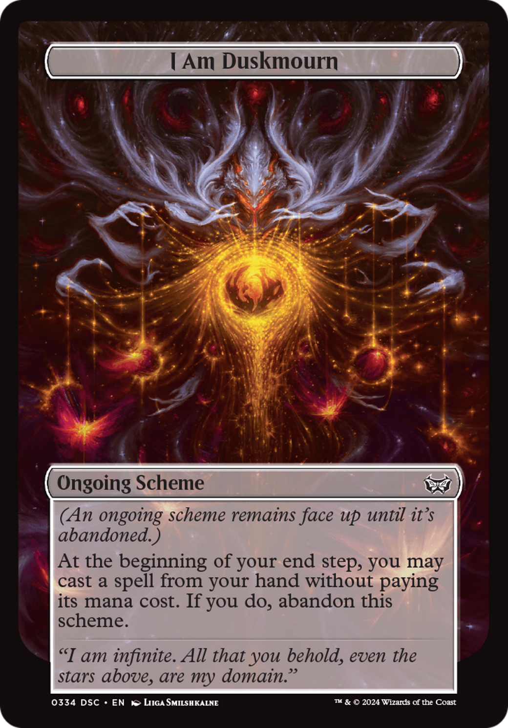 I Am Duskmourn (Full Art) [Duskmourn: Archenemy] - Magic: The Gathering - Card Brawlers | Quebec | Canada |