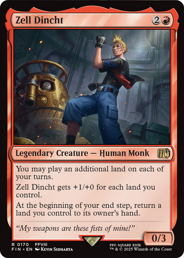 Zell Dincht [FINAL FANTASY] - Magic: The Gathering - Card Brawlers | Quebec | Canada |