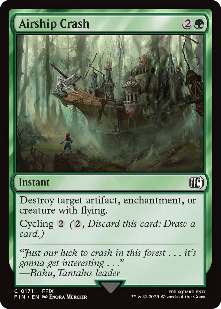 Airship Crash [FINAL FANTASY] - Magic: The Gathering - Card Brawlers | Quebec | Canada |