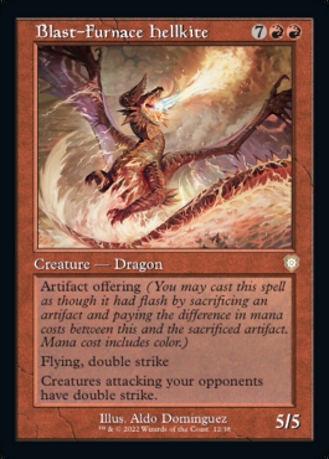 Blast-Furnace Hellkite (Retro) [The Brothers' War Commander] - Magic: The Gathering - Card Brawlers | Quebec | Canada |
