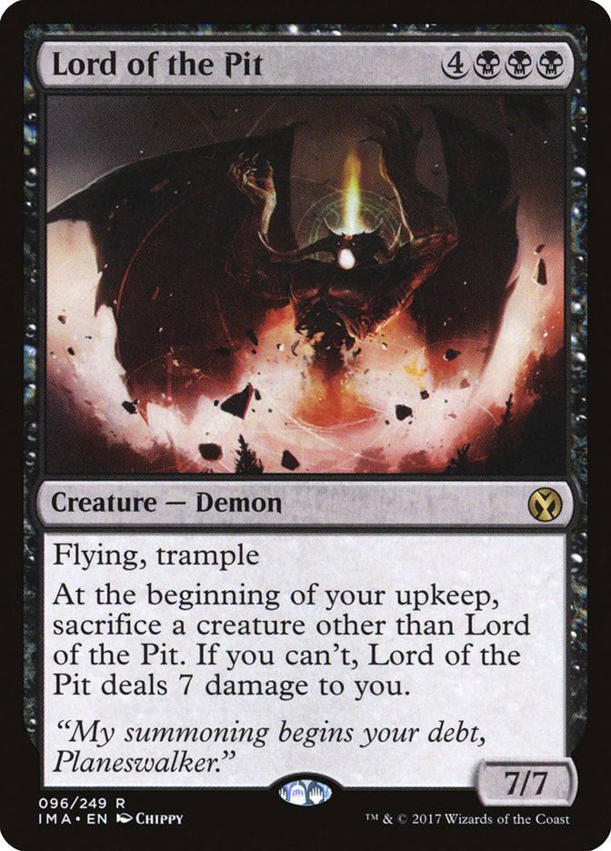 Lord of the Pit [Iconic Masters] - Magic: The Gathering - Card Brawlers | Quebec | Canada |