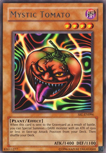Mystic Tomato [SRL-EN094] Rare - Yu-Gi-Oh! - Card Brawlers | Quebec | Canada |
