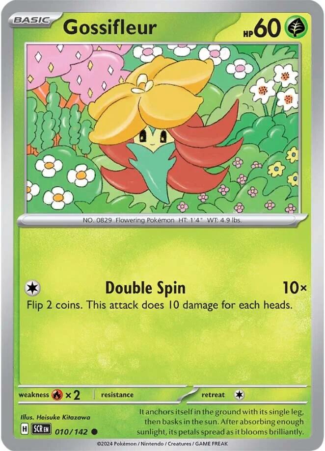 Gossifleur (010/142) [Scarlet & Violet: Stellar Crown] - Pokémon - Card Brawlers | Quebec | Canada |