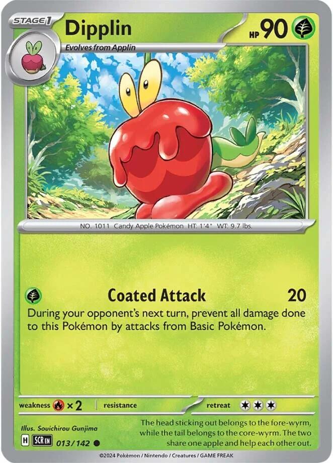 Dipplin (013/142) [Scarlet & Violet: Stellar Crown] - Pokémon - Card Brawlers | Quebec | Canada |