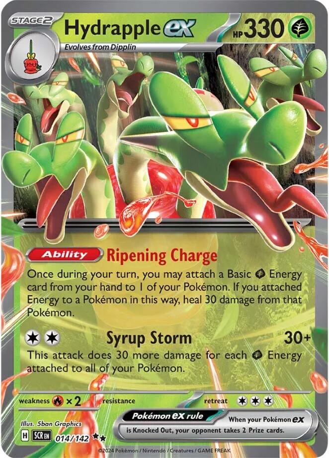 Hydrapple ex (014/142) [Scarlet & Violet: Stellar Crown] - Pokémon - Card Brawlers | Quebec | Canada |