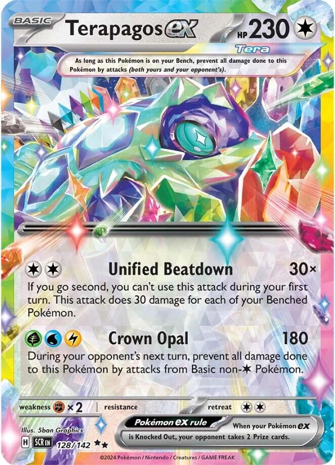Terapagos ex (128/142) [Scarlet & Violet: Stellar Crown] - Pokémon - Card Brawlers | Quebec | Canada |