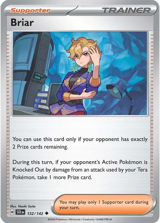 Briar (132/142) [Scarlet & Violet: Stellar Crown] - Pokémon - Card Brawlers | Quebec | Canada |