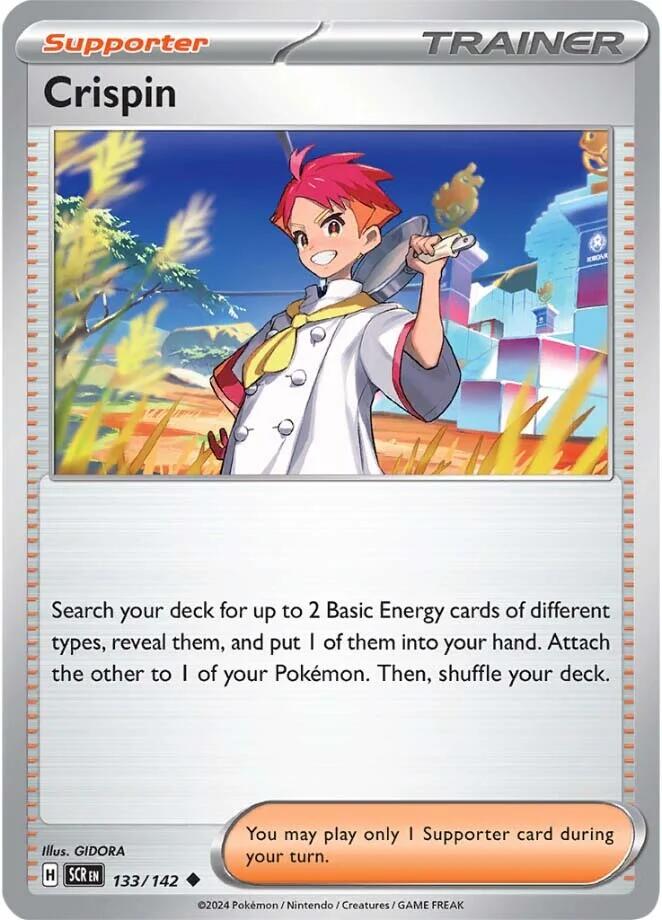 Crispin (133/142) [Scarlet & Violet: Stellar Crown] - Pokémon - Card Brawlers | Quebec | Canada |