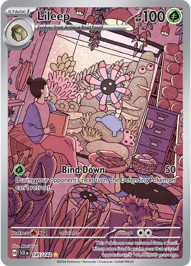 Lileep (145/142) [Scarlet & Violet: Stellar Crown] - Pokémon - Card Brawlers | Quebec | Canada |